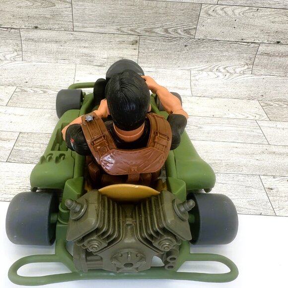 GI Joe Battle Go Kart Dune Buggy w/GI Joe Action Figure by Hasbro Y2K 2000 - Picture 6 of 15